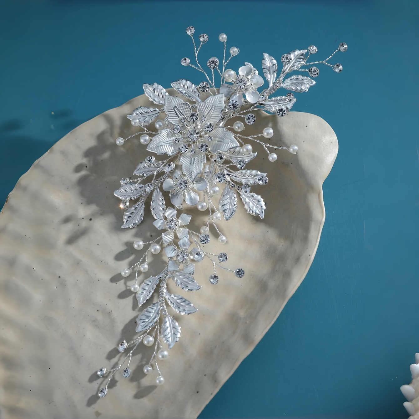Bride Wedding Headpiece Hair Accessory Clip